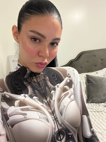 Customer photo review of Synthetic Pleasures Costume