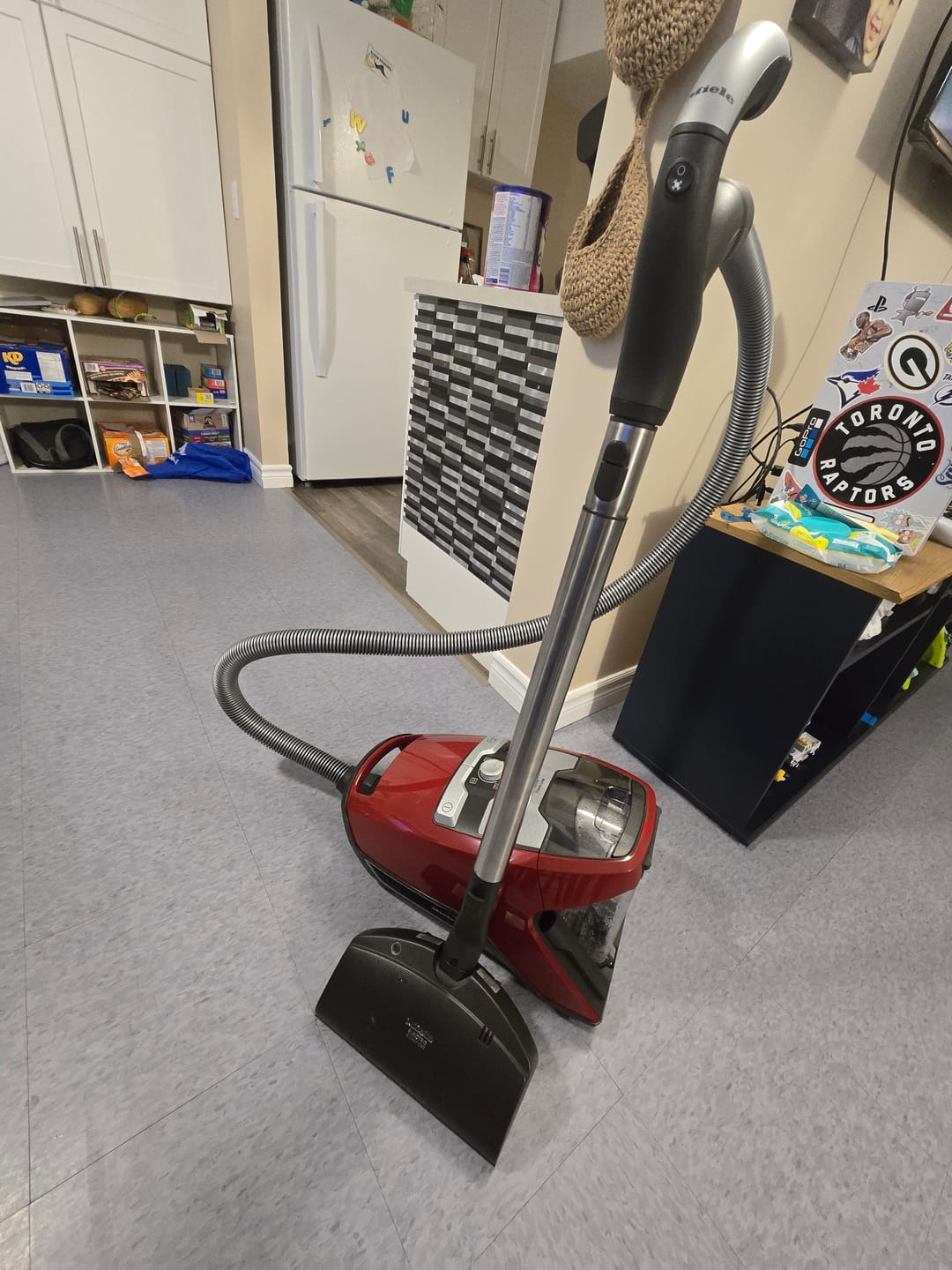 Customer photo review of Miele Bagless CX1 Blizzard Cat and Dog Powerline Vacuum Cleaner