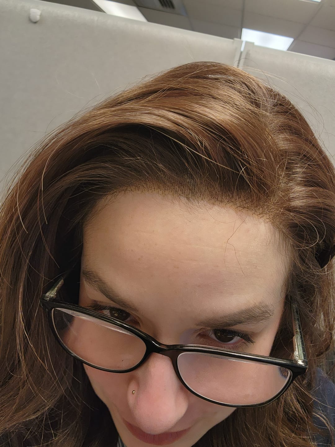 Customer photo review of Outre Perfect Hairline Glueless 13x6 HD Lace Front Wig - ATLAS - Fully Hand-Tied