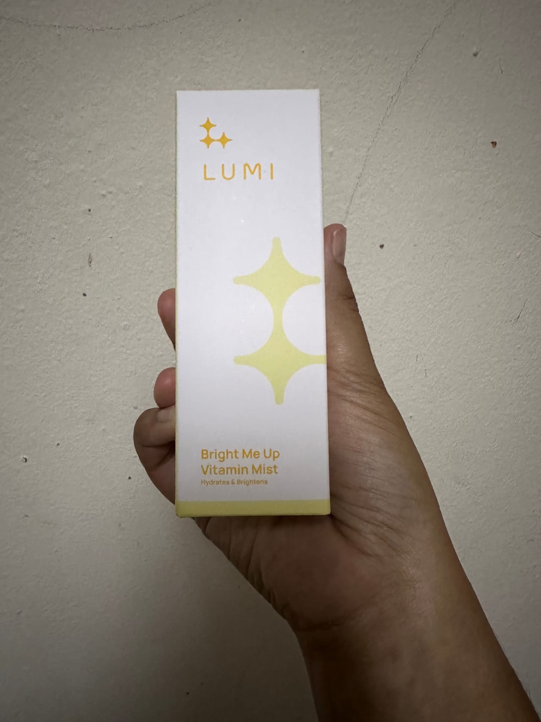Customer photo review of Bright Me Up Vitamin Mist