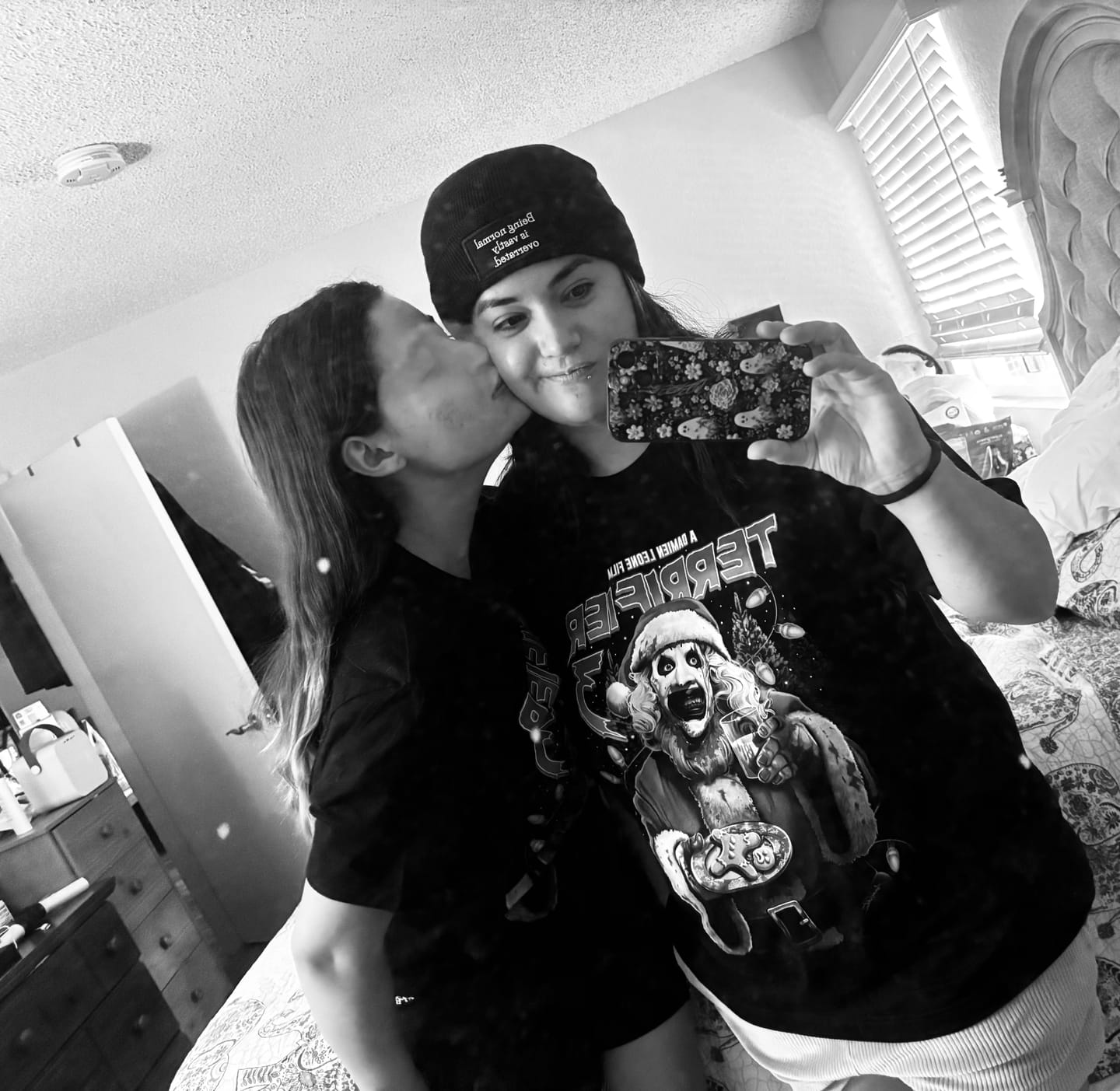 Customer photo review of Terrifier 3 Milk And Carnage T-Shirt