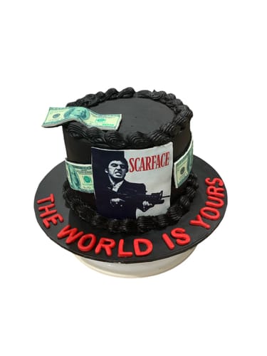 Customer photo review of A4 Rectangle Custom Edible Icing Image