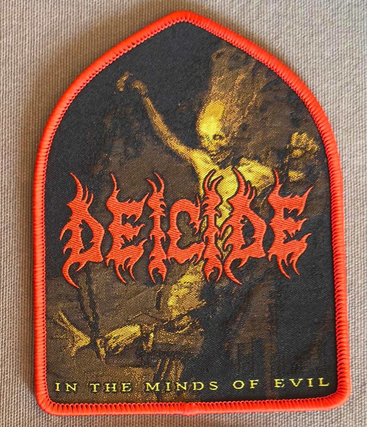 Customer photo review of Deicide - In The Minds of Evil - Patch