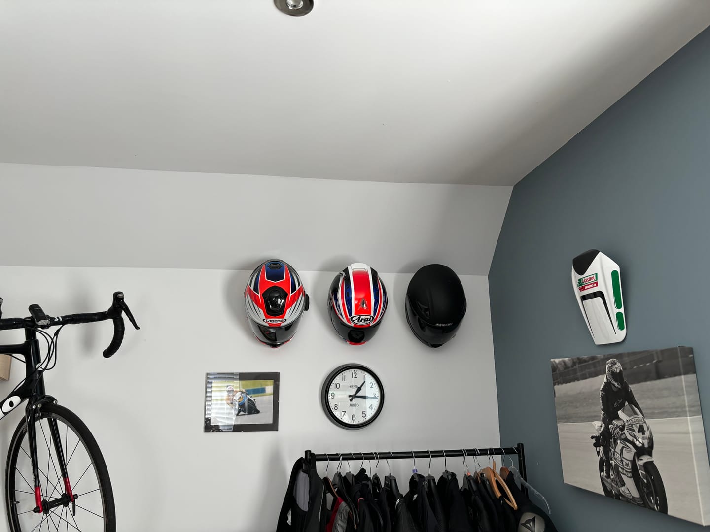Customer photo review of Helmet holder