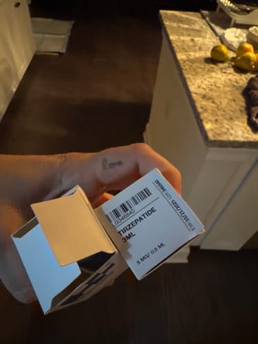 Customer photo review of Tirzepatide Weight Loss Program (Three Months BNPL)