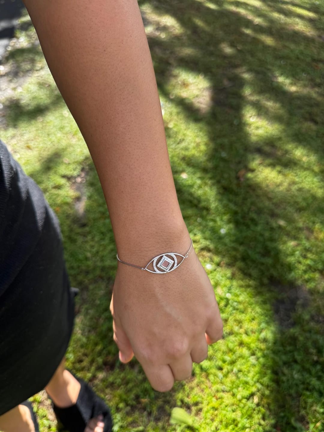 Customer photo review of Eye Bracelet