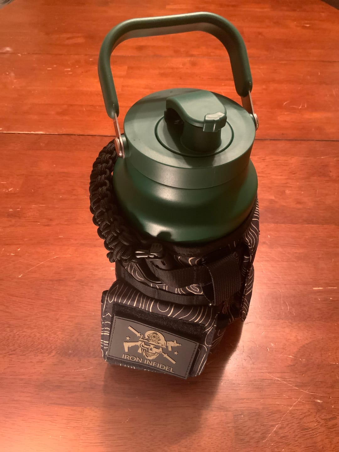 Customer photo review of Battle Bottle Sleeves - 64oz