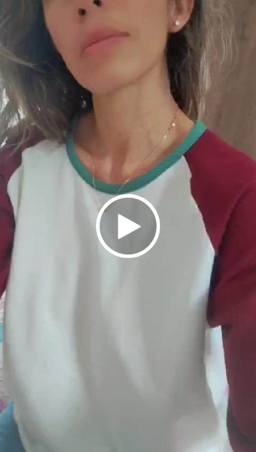 Customer video review of Cadena Corazón Cristal en Oro laminado 18k Para Dama