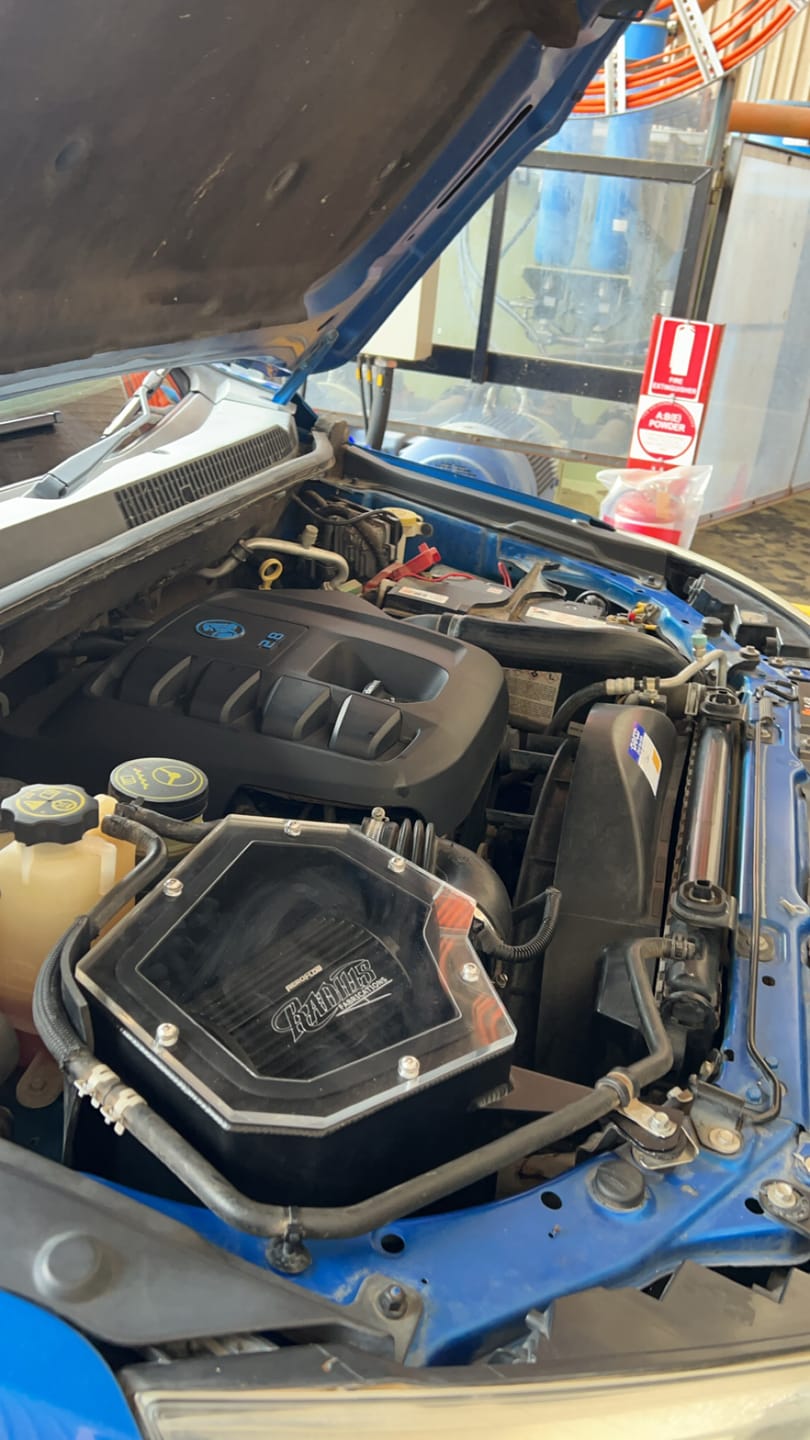 Customer photo review of Holden Colorado Airbox - RG Model