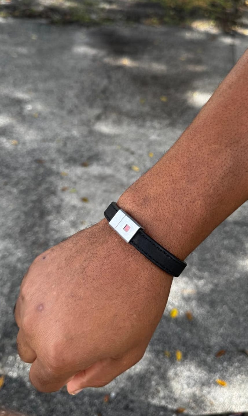 Customer photo review of Boss bracelet for men
