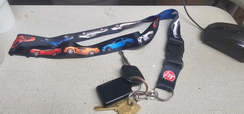 Customer photo review of Ford Mustang Lanyard