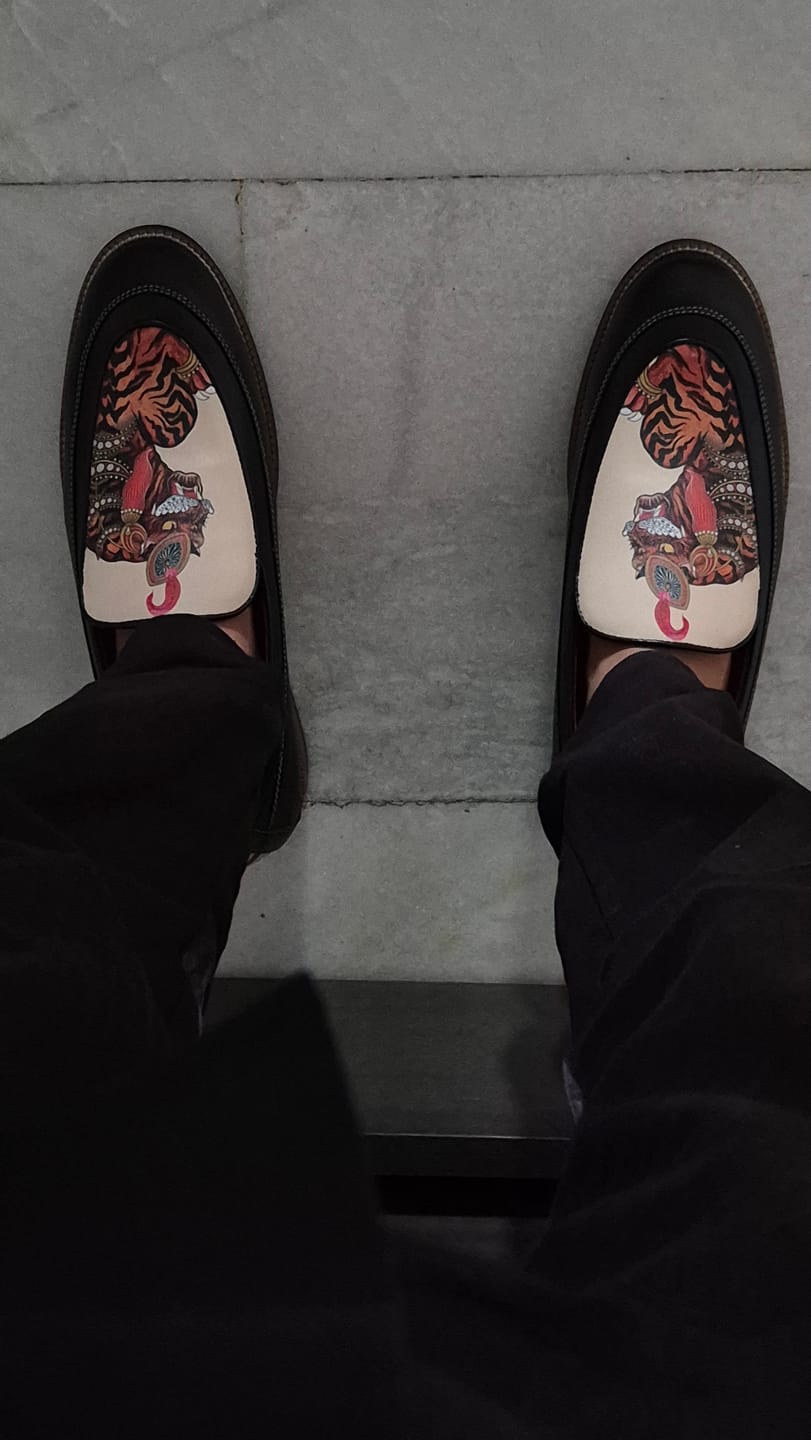 Customer photo review of सिंह (Simha) – The Regal Protector Loafers Men