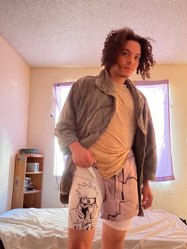 Customer photo review of COPY NINJA PERFORMANCE SHORTS