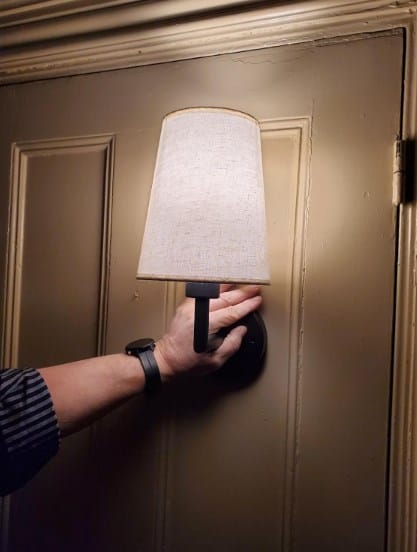 Customer photo review of Wireless Fabric Wall Light(2 Packs)