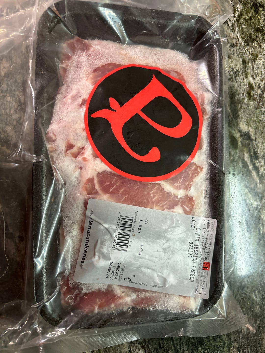 Customer photo review of Cinta de lomo de cerdo ibérico fresca