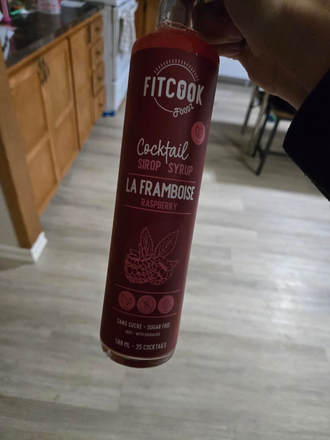 Customer photo review of Fitcook Foodz - Sirop Cocktail 500ml