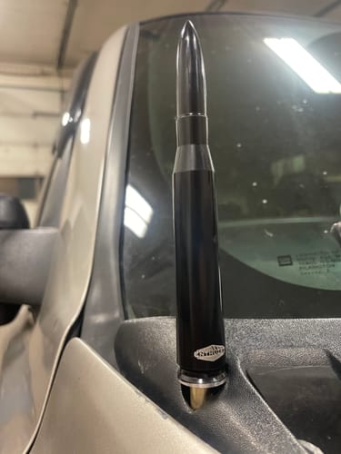 Customer photo review of PREMIUM BULLET ANTENNA