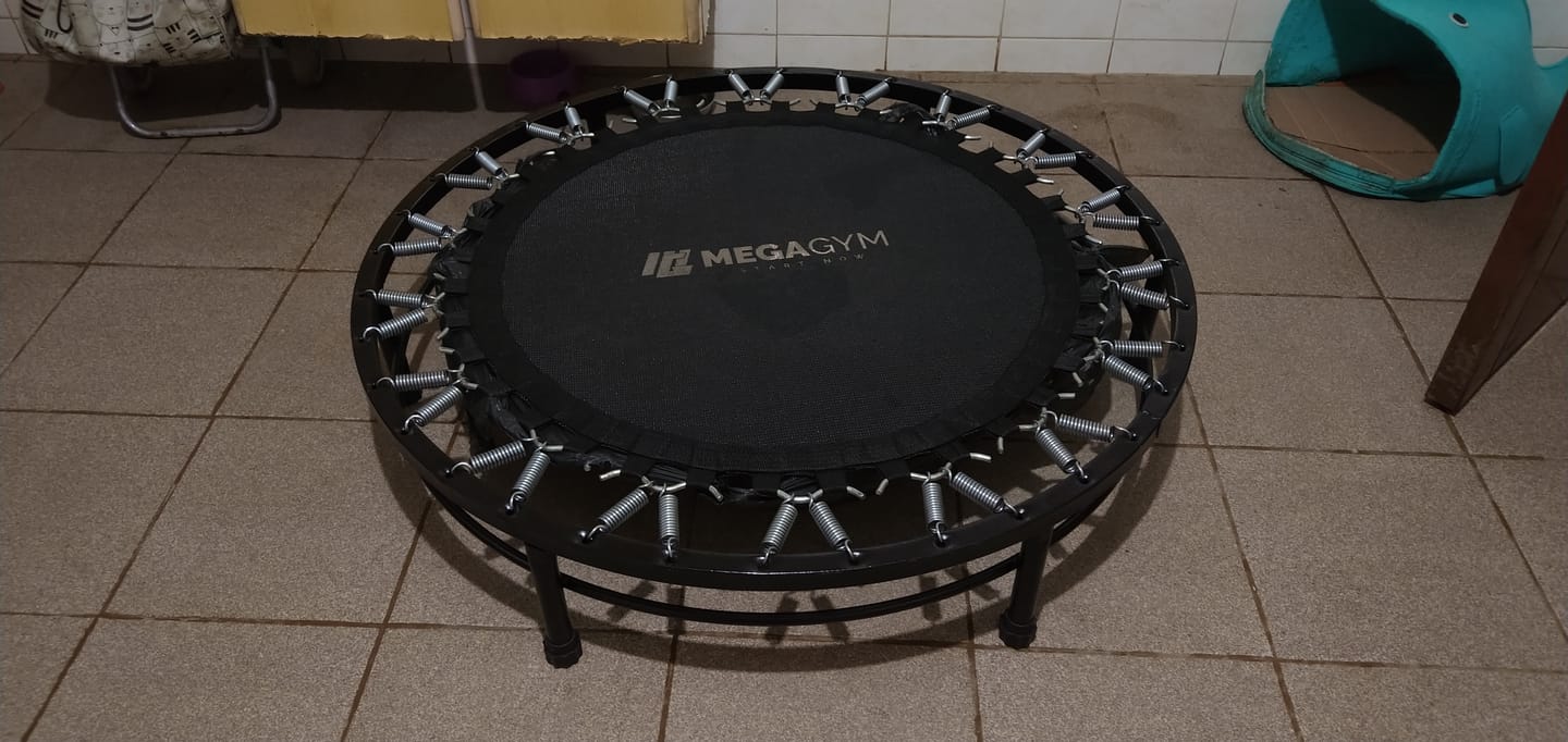 Customer photo review of Mini Jump Trampolim Profissional 36 Molas
