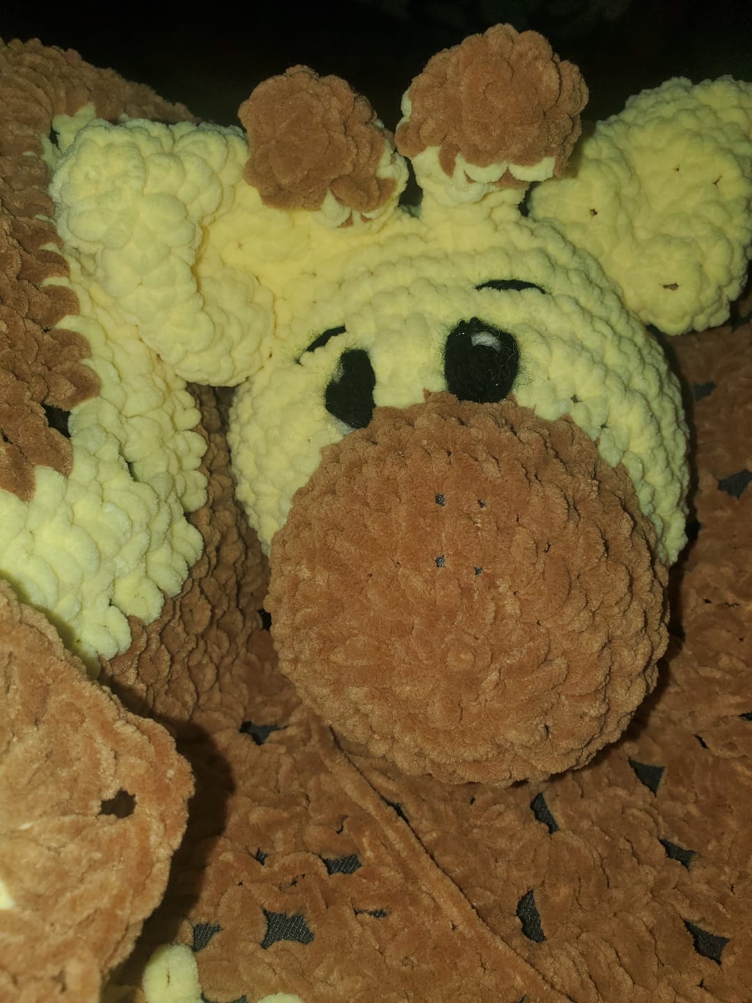 Customer photo review of Giraffe Lovey Crochet Pattern PDF Download