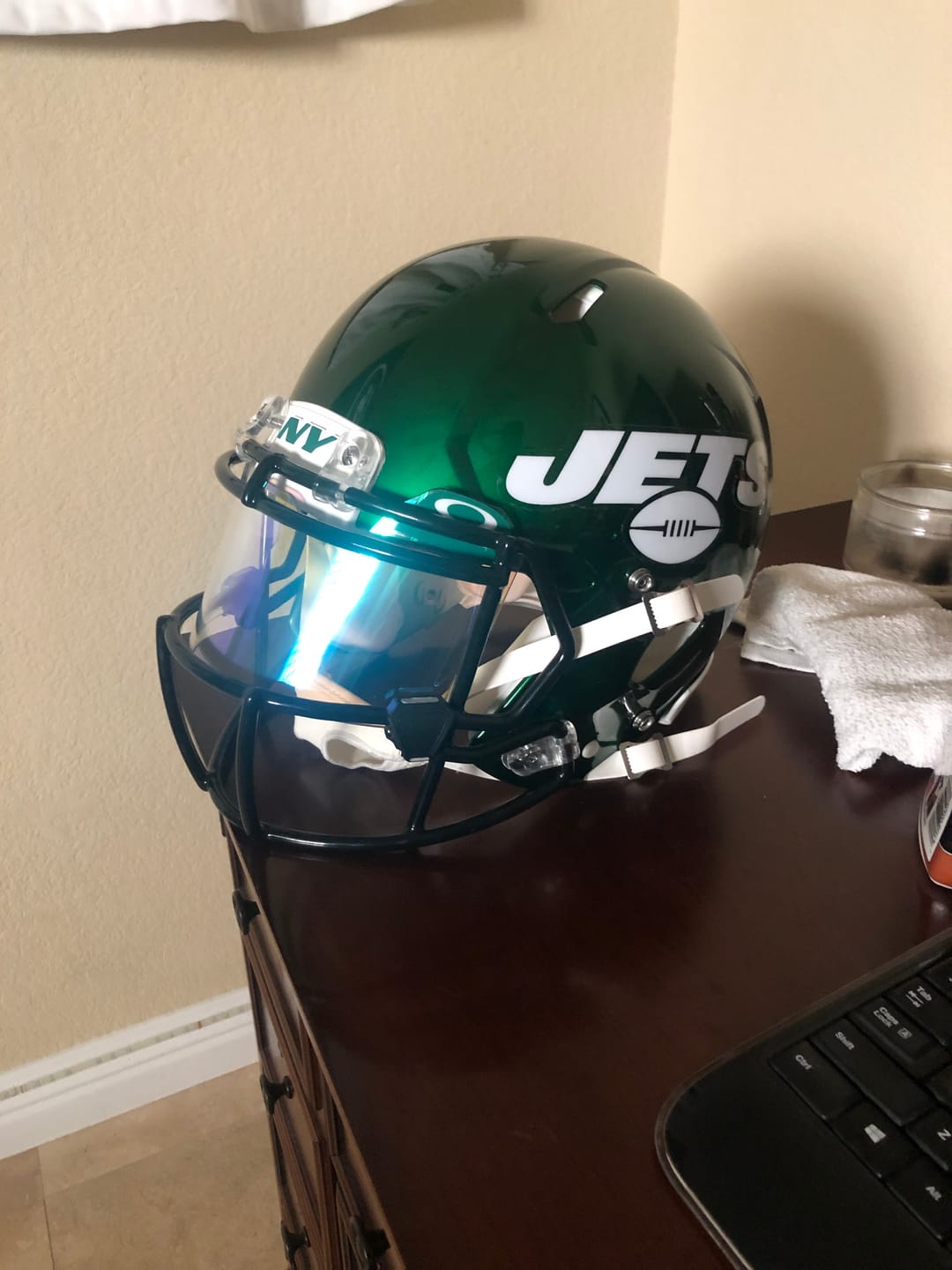 Customer photo review of San Francisco 49ers Riddell Speed Authentic Helmet