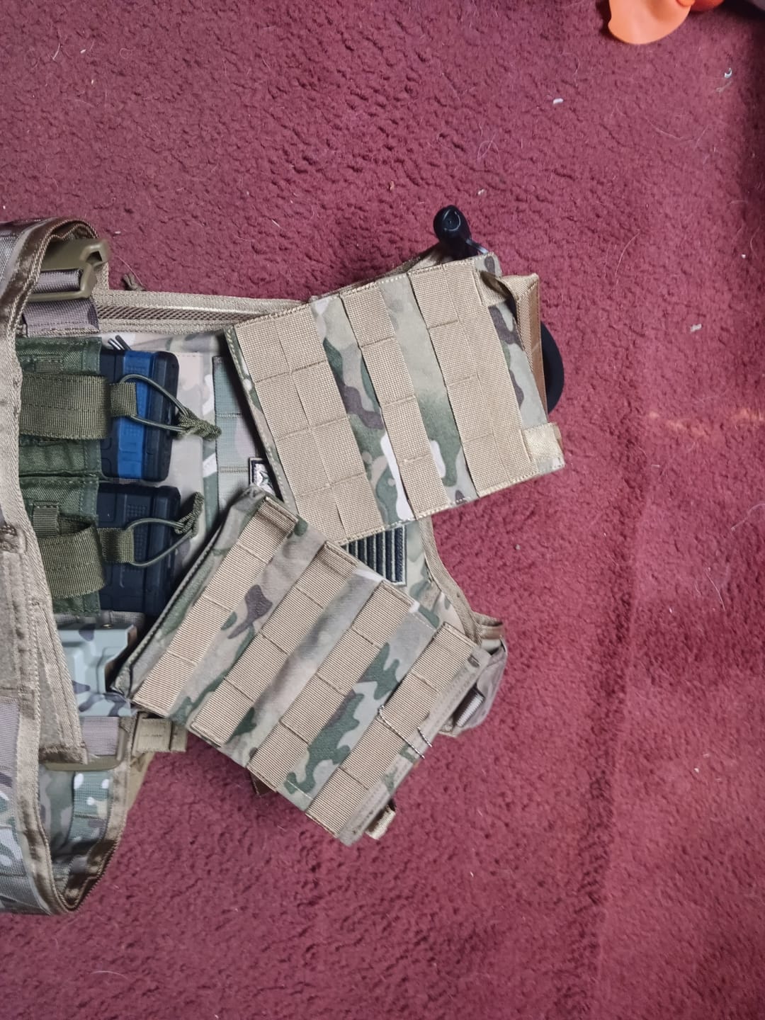 Customer photo review of RTS Tactical Premium Side Plate Pouch Set