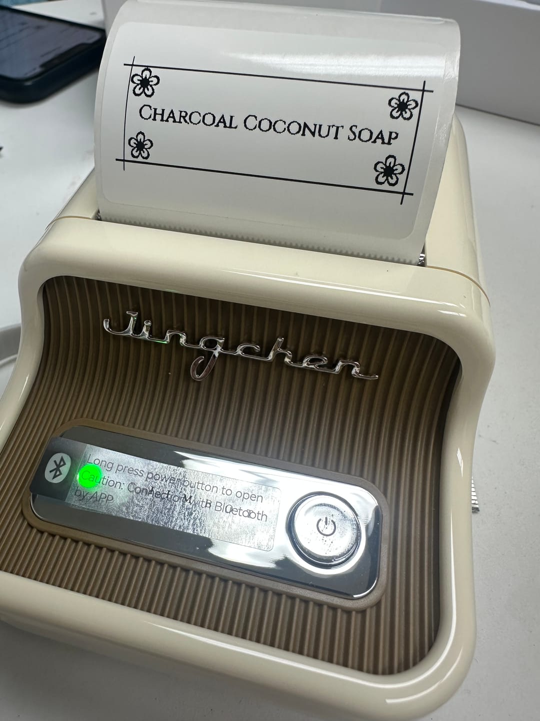 Customer photo review of NIIMBOT B21 Pro Upgraded Photo Label Printer, 300dpi Thermal Label Sticker Printer