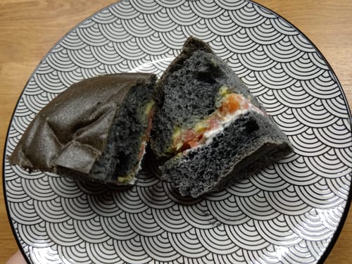 Customer photo review of Buns "Carbone vegetale"