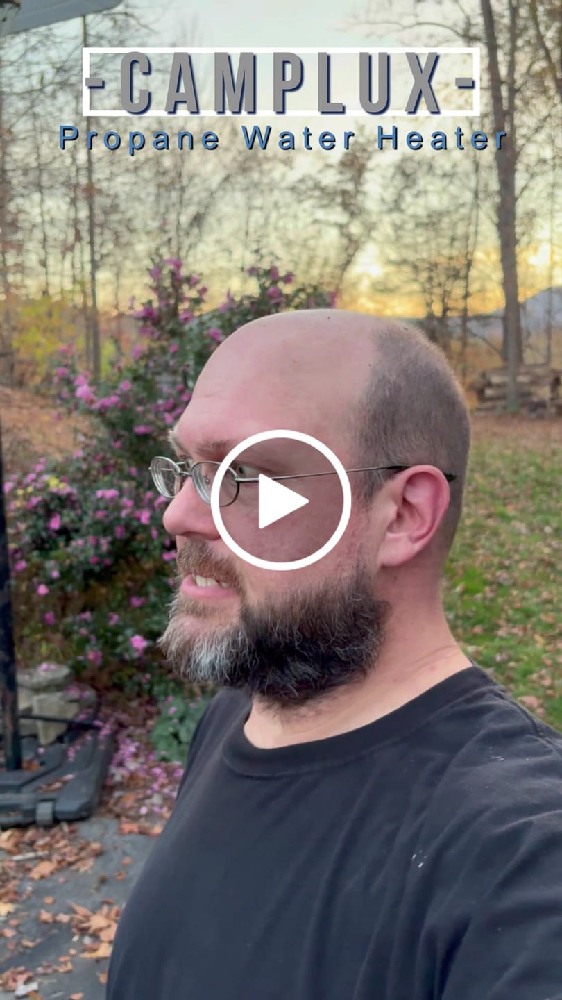 Customer video review of Camplux 5L 1.32 GPM Outdoor Portable Propane Tankless Water Heater - White