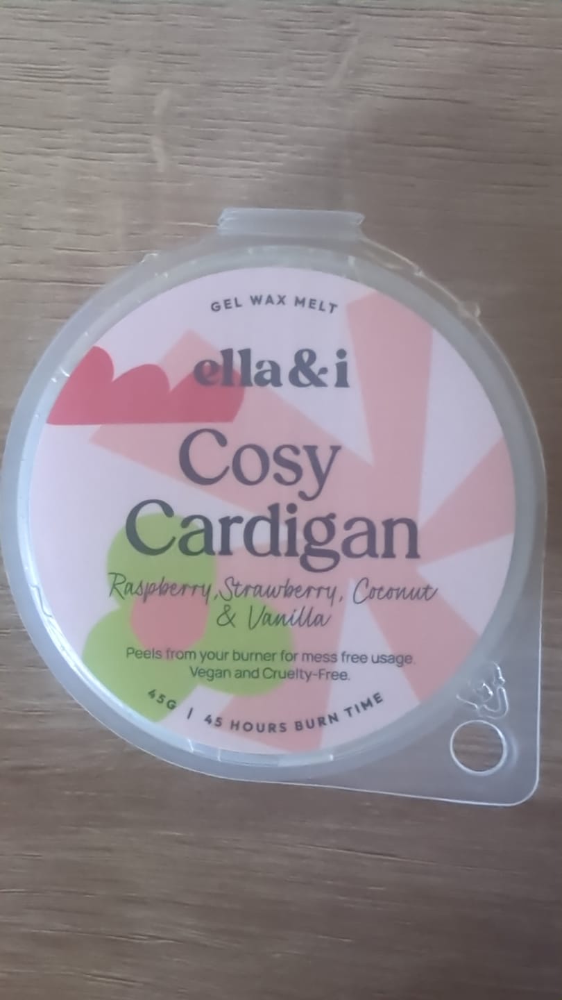 Customer photo review of Cosy Cardigan Gel Melt