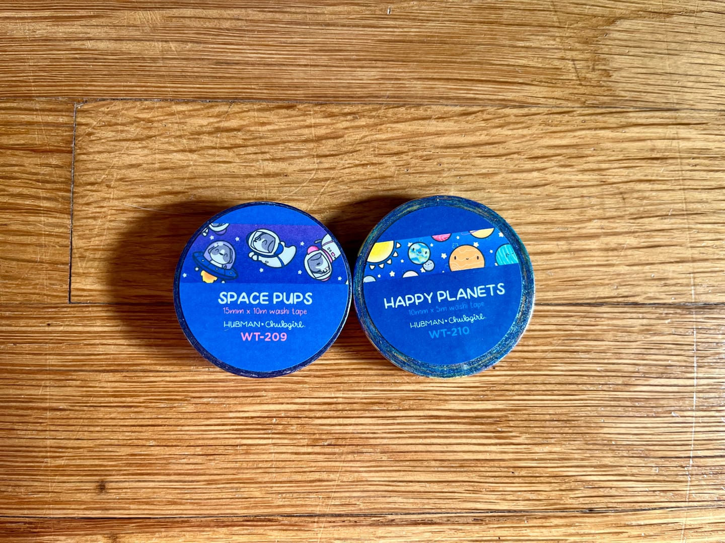 Customer photo review of Blast Off Washi Tapes (Set of 2)