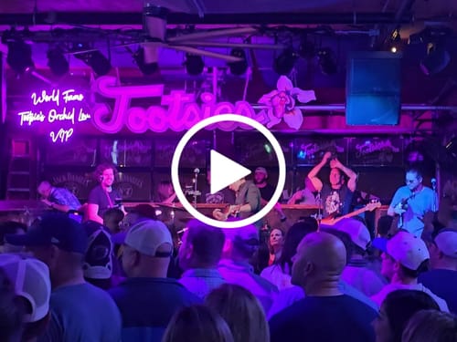 T-shirt quilt with live music, nightlife themes by Rick from IN