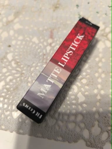Customer photo review of Matte Lip Liner Pencil Long-Lasting Waterproof — Brown | KIMLUD