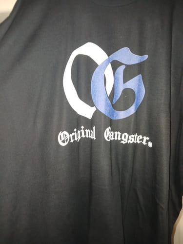 Customer photo review of OG Original Gangster SNRT Sneaker Tees - Air Jordan 1 Midnight Navy