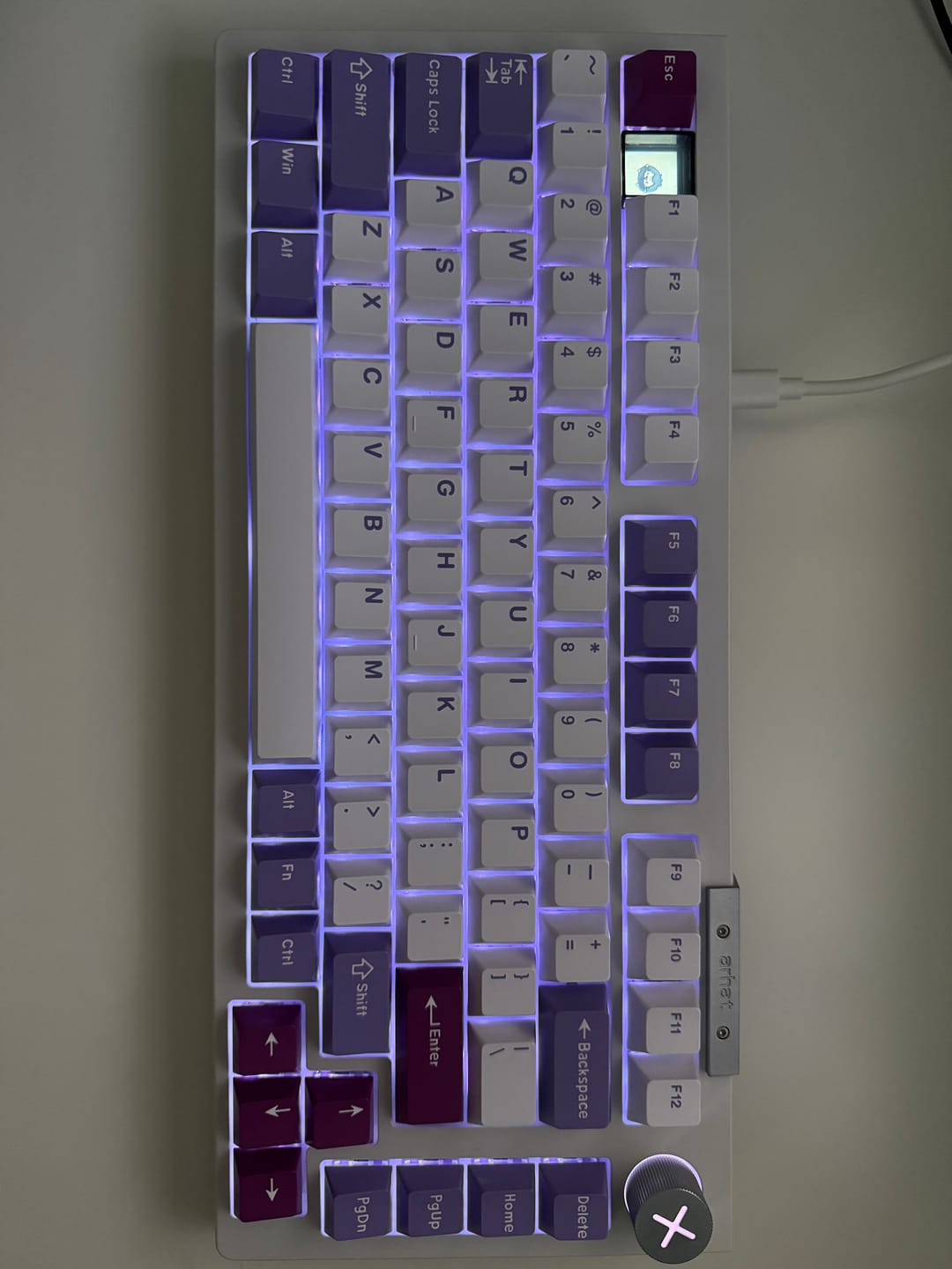Customer photo review of Darmoshark Top75 Mekanik Klavye