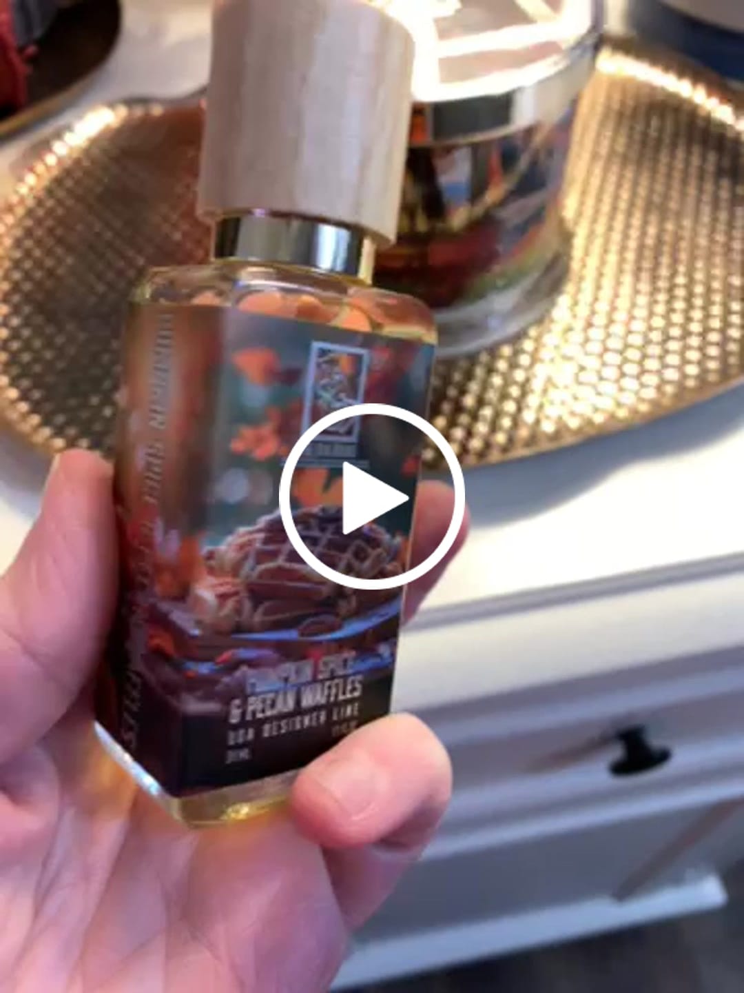 Customer video review of Pumpkin Spice & Pecan Waffles