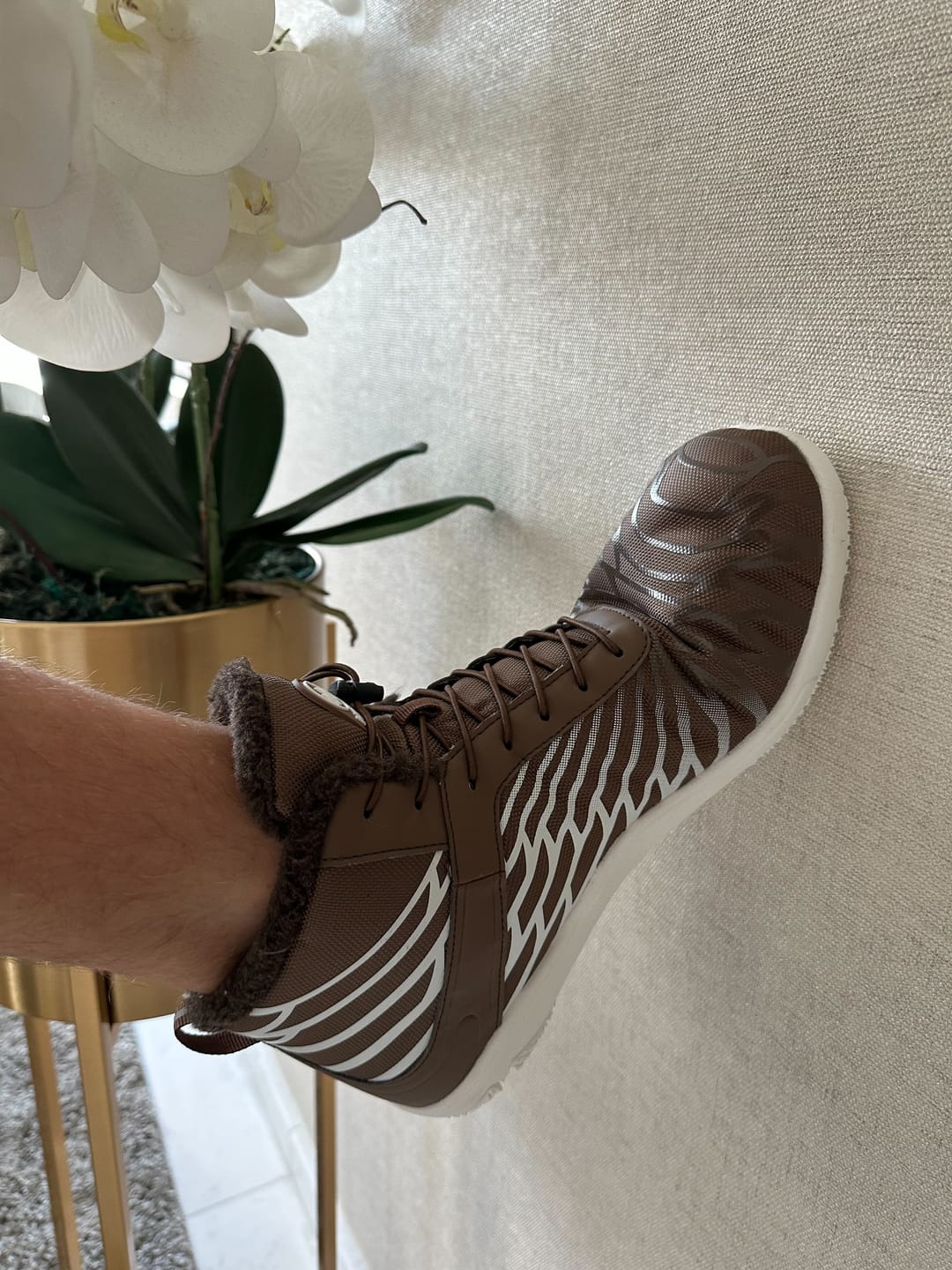 Customer photo review of Lorax Winter – Ergonomic & Supportive Winter Barefoot Shoes