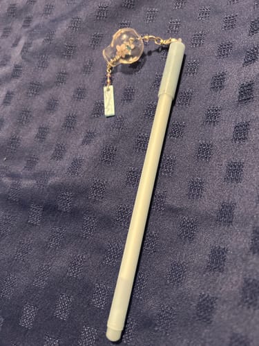 Customer photo review of Japanese Wind Chime Gel Pen
