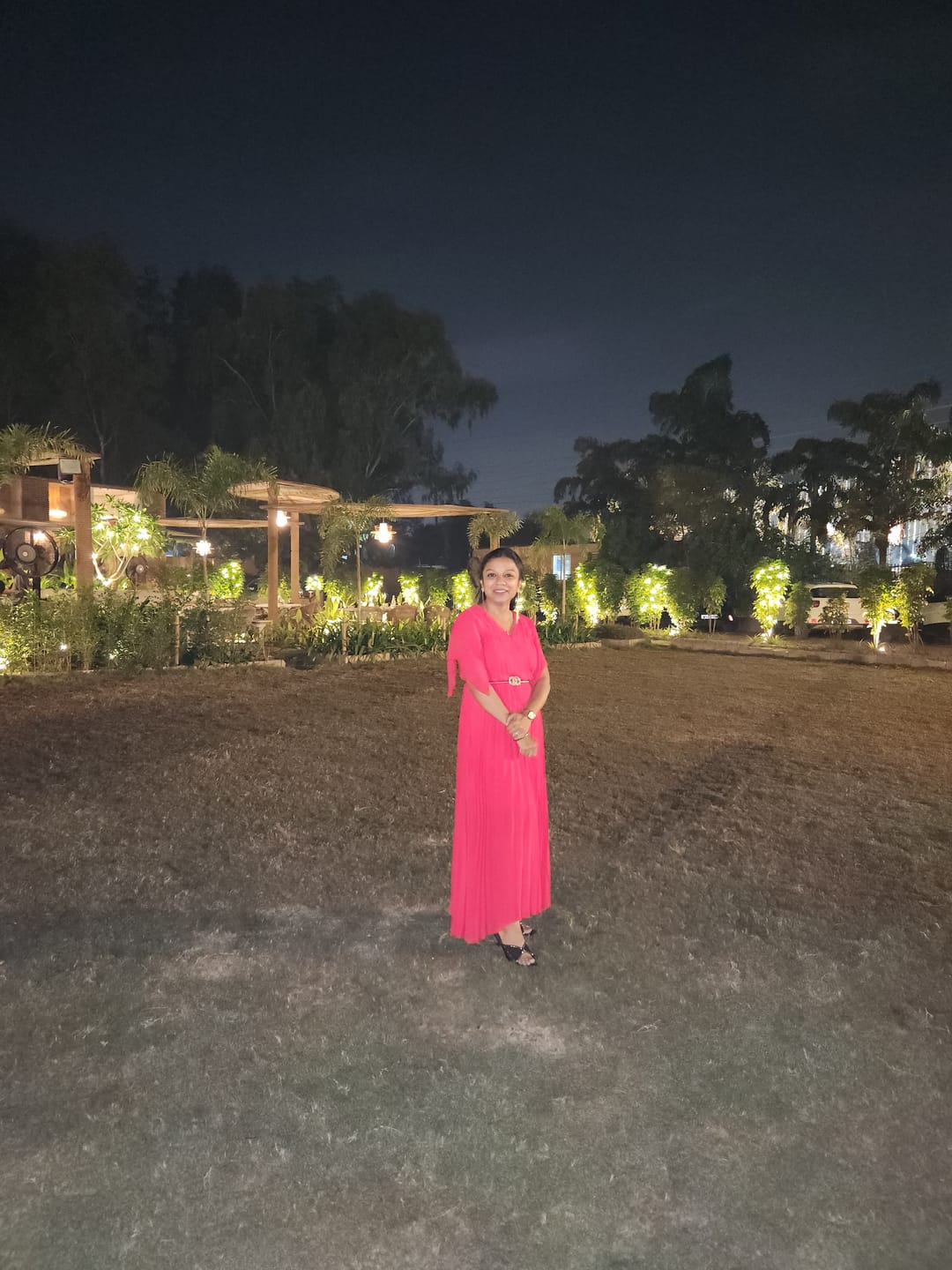 Customer photo review of Parota Statement Dress