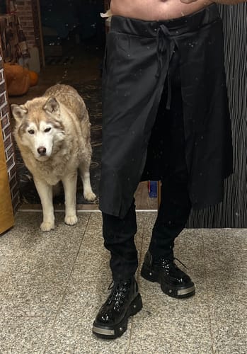 Customer photo review of Mens Hip-Hop Harem Pants