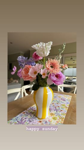 Customer photo review of Pastel Silk Flowers