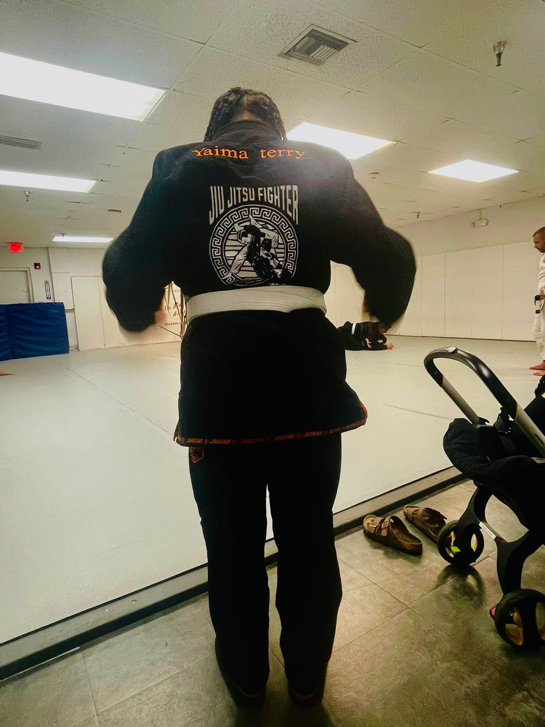 Customer photo review of Jaguar Pro Signature Custom Name And Logo - Brazilian Jiu Jitsu BJJ Kimono Gi Uniform Unisex