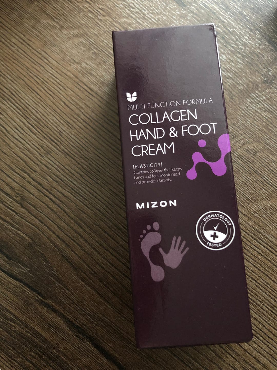 Customer photo review of Krēms priekš rokām un kājām Mizon Hand And Foot Cream