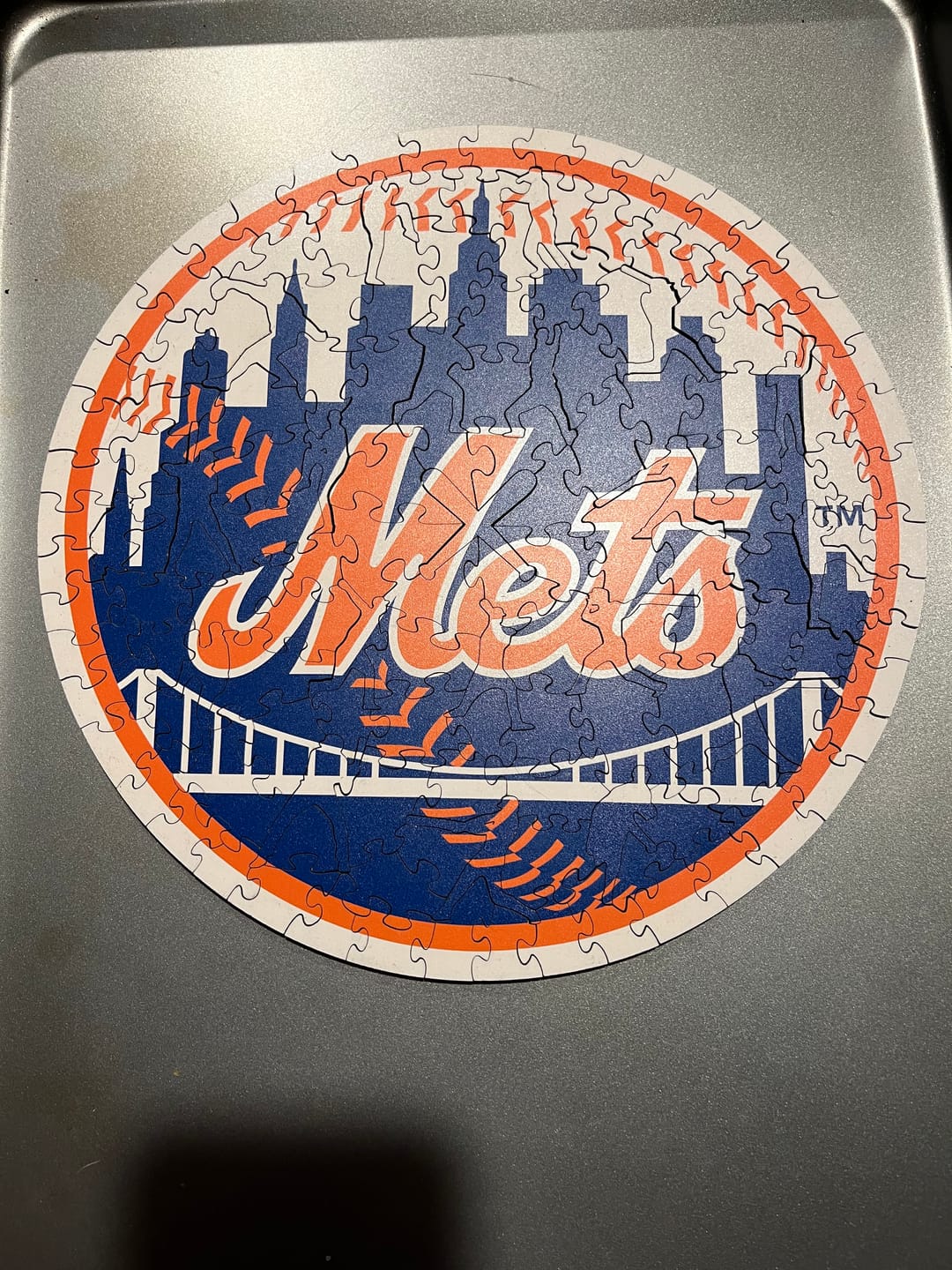 Customer photo review of New York Mets™ - Wooden Puzzle