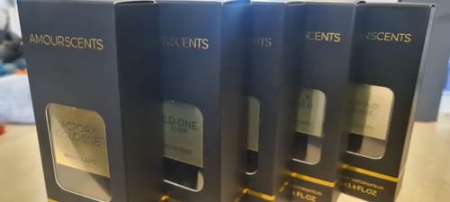 Customer photo review of X3 100ml Perfume Bundle