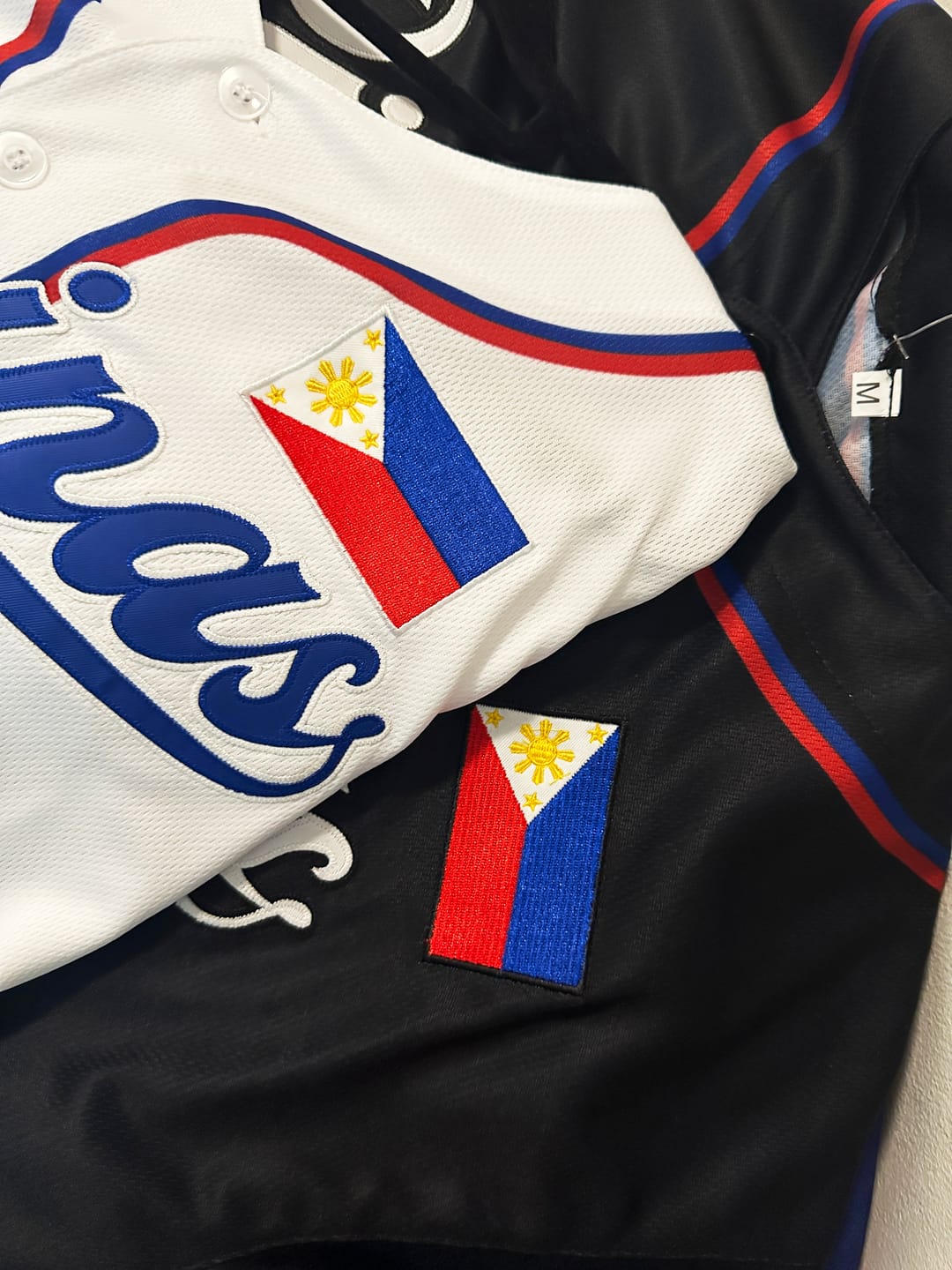 Customer photo review of Philippines Custom Baseball Jersey