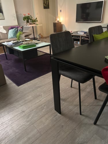 Customer photo review of Eetkamerstoel Mila - Groen - Velvet