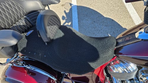 Customer photo review of Wind Rider Seat Cover