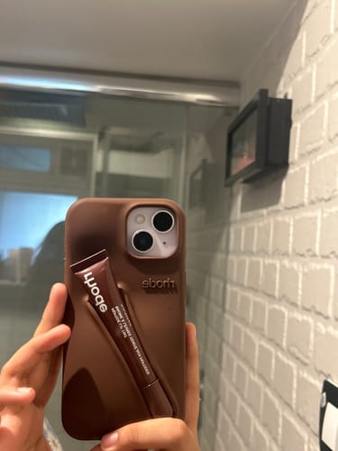 Customer photo review of 3D Silicon Lip Gloss Phone Case for iPhone