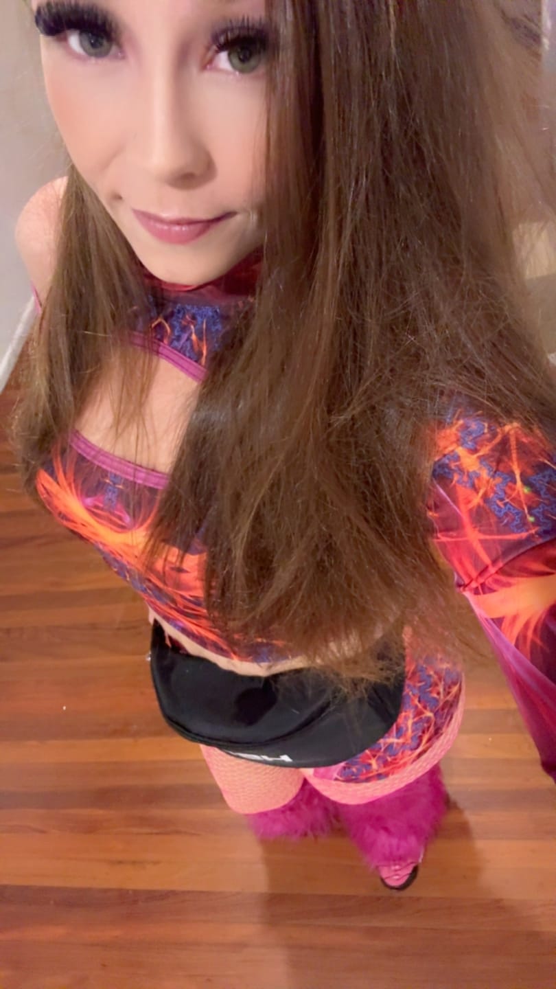 Customer photo review of Electric Blue Booty Shorts Set