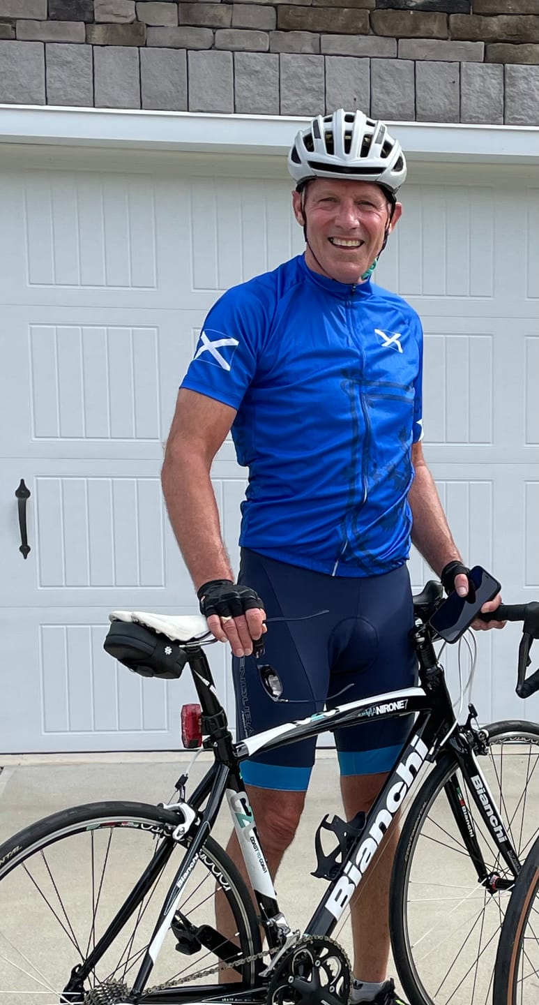 Customer photo review of Scotland Cycling Jersey